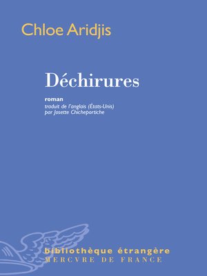cover image of Déchirures
